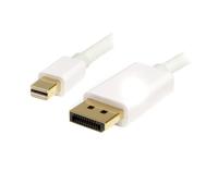 StarTech.com 2m (6ft) Mini DisplayPort to DisplayPort 1.2 Cable - 4K x 2K UHD Mini DisplayPort to DisplayPort Adapter Cable - Mini DP to DP Cable for Monitor - mDP to DP Converter Cord