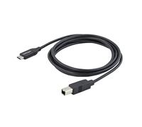 StarTech.com 2m 6ft USB C to USB B Cable - USB 2.0 - USB Type C Printer Cable M/
