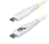 StarTech.com 2m 6ft USB4 Cable 20Gbps USB-IF Certified USB-C Cable 240W PD EPR 4