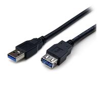 StarTech.com 2m Black SuperSpeed USB 3.0 Extension Cable A to A - M/F