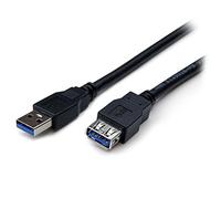 StarTech USB 3.0 SuperSpeed Extension Cable USB3SEXT2MBK - A-to-A Male-to-Female - 2m Black