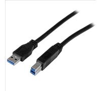 StarTech.com 2m (6 ft) Certified SuperSpeed USB 3.0 A to B Cable - M/M