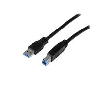 StarTech.com 2m (6 ft) Certified SuperSpeed USB 3.0 A to B Cable - M/M