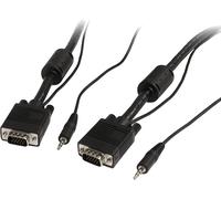 StarTech.com 2m Coax High Resolution Monitor VGA Cable with Audio HD15 M/M