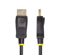 StarTech.com 2m DisplayPort to HDMI Adapter Cable, 4K 60Hz with HDR, DP to HDMI 2.0b, Active Video Converter, DisplayPort Desktop to HDMI Monitor
