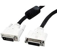 StarTech.com 2m DVI-D Dual Link Monitor Extension Cable M/F - DVI Male to Female Cable - DVI-D Extension Cable - 2 Meter - 2560x1600 (DVIDDMF2M), Black