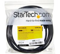StarTech.com 2m DVI to VGA Display Monitor Cable - DVI to VGA (15 Pin) - 2 Mete