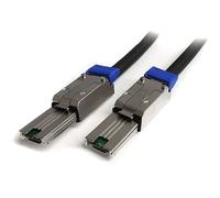 StarTech.com 2m External Mini SAS Cable - Serial Attached SCSI SFF-8088 to SFF-8088 - 2x SFF-8088 (M) - 2 meter, Black (ISAS88882)