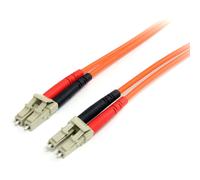 StarTech.com 2m Fiber Optic Cable - Multimode Duplex 62.5/125 - LSZH - LC/LC - OM1 - LC to LC Fiber Patch Cable (FIBLCLC2)