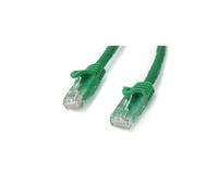 StarTech.com 2m CAT6 Ethernet Cable - Green CAT 6 Gigabit Ethernet Wire -650MHz 100W PoE RJ45 UTP Network/Patch Cord Snagless w/Strain Relief Fluke Tested/Wiring is UL Certified/TIA