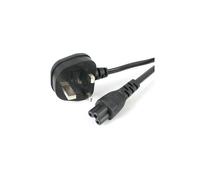 StarTech.com Laptop Power Cable BS 1363 to C5 (Clover Leaf) 2m 2.5A 250V 18AWG