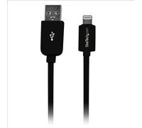 StarTech.com 2 m (6 ft.) USB to Lightning Cable - Long iPhone / iPad / iPod Charger Cable - Lightning to USB Cable - Apple MFi Certified - Black