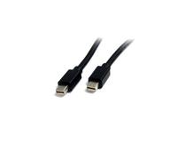StarTech.com 2m (6ft) Mini DisplayPort Cable - 4K x 2K Ultra HD Video - Mini DisplayPort 1.2 Cable - Mini DP to Mini DP Cable for Monitor - mDP Cord works with Thunderbolt 2 Ports - M/M