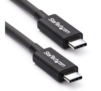 StarTech.com 2m Thunderbolt 3 (20Gbps) USB-C Cable - Thunderbolt, USB, and DisplayPort Compatible