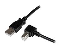 StarTech USB Cable USB 2.0 A to Right Angle B (M/M) 2m