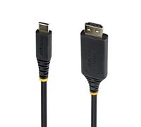 StarTech.com 2m USB-C to HDMI Adapter Cable, Gripping HDMI Connector, 4K 60Hz, Thunderbolt Compatible, HDR, Uni-Directional Cord for MacBook, Dell, HP, Lenovo