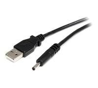 StarTech.com 2m USB to Type H Barrel Cable - USB to 3.4mm 5V DC Power Cable - USB to DC Power - 2 meter (USB2TYPEH2M) , Black