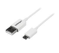 StarTech.com 2m White Micro USB Cable - A to Micro B