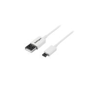 StarTech.com 2m White Micro USB Cable - A to Micro B