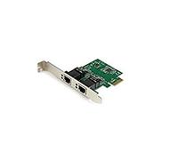 StarTech.com 2PORT 1 GBPS PCIE ETHERNET Dual Port Gigabit PCI Express, ST1000SPEXD4 (Dual Port Gigabit PCI Express Server Network Adapter Card - PCIe NIC, Internal, Wired, PCI Express, Ethernet,)