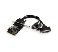 StarTech.com 2S1P PCI Express Serial Parallel Combo Card with Breakout Cable - P