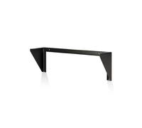 StarTech.com 2u 19in Steel Vertical Wall Mount Equipment Rack Bracket in Black StarTech.com Black