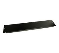 StarTech.com 2U Blanking Panel - Steel Rack Mount Filler Panel - for 19in Server Rack Enclosure or Cabinet - Black Rack Panel (BLANKB2)
