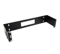 StarTech.com 2U Hinged Wall Mount Patch Panel Bracket - 6 inch Deep - 19" Patch Panel Swing Rack for Shallow Network Equipment- 22lbs