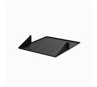 StarTech.com Server Rack Shelf CABSHF2POSTV2 - 2U 2-Post Center-Mount Vented, 19-inch, Black