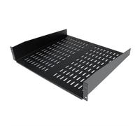 StarTech.com 2U Server Rack Shelf - Universal Vented Rack Mount Cantilever Tray