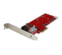 StarTech.com 2x M.2 NGFF SSD RAID Controller Card plus 2x SATA III Ports - PCIe - Two Slot PCI Express M.2 RAID Card plus Two SATA Ports (PEXM2SAT3422)