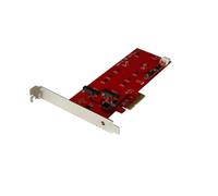 StarTech.com 2x M.2 SATA SSD Controller Card - PCIe