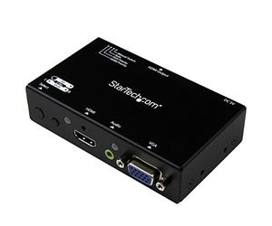 StarTech.com 2x1 VGA + HDMI to HDMI Switch / Selector Box - 1080p Multi Video Input Automatic Switcher - 2 Computers In 1 Monitor Out (VS221VGA2HD)