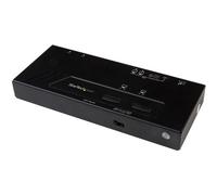 StarTech.com 2x2 HDMI Matrix Switch with 4K Fast Switching And