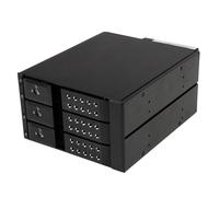 StarTech.com 3 Bay Aluminum Trayless Hot Swap Mobile Rack Backplane for 3.5in SAS II/SATA III - 6 Gbps HDD