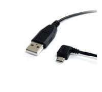 StarTech UUSBHAUB3LA 3ft Micro USB A to Micro B Left Angle for Androids, Ext HDD