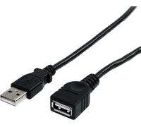 StarTech.com 3 ft Black USB 2.0 Extension Cable A to A - M/F