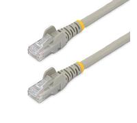 StarTech.com 3 ft. CAT6 Ethernet cable - 10 Pack - ETL Verified - Gray CAT6 Patch Cord - Snagless RJ45 Connectors - 24 AWG Copper Wire - UTP Ethernet Cable (N6PATCH3GR10PK)