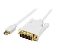 StarTech.com 3 ft Mini DisplayPort to DVI Active Adapter Converter Cable - mDP to DVI 1920x1200 - White