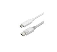 StarTech.com 3 m (10 ft.) USB-C to DisplayPort Cable - 4K 60Hz - White