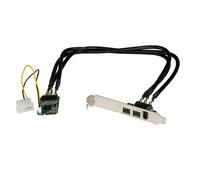 StarTech.com 3 Port 2b 1a 1394 Mini PCI Express FireWire Card Adapter