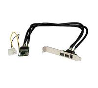 StarTech.com 3 Port 2b 1a 1394 Mini PCI Express FireWire Card Adapter