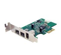 StarTech.com 3 Port 2b 1a Low Profile 1394 PCI Express FireWire Card Adapter
