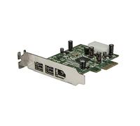 StarTech.com 3 Port 2b 1a Low Profile 1394 PCI Express FireWire Card Adapter