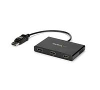 StarTech.com 3-Port Multi Monitor Adapter - DisplayPort 1.2 to 3x HDMI MST Hub - Triple 1080p HDMI Monitors - Video Splitter for Extended Desktop Mode on Windows PCs Only - DP to 3x HDMI