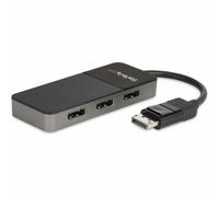 StarTech com 3 Port Multi Monitor Adapter DisplayPort 1.4 to 3x 4K DisplayPort