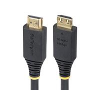 StarTech.com 30cm (1ft) High Speed HDMI Cable with Gripping Connectors, 4K 60Hz/1440p 144Hz, 18Gbps, UHD HDMI Cord, TPE Jacket