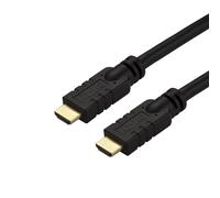 StarTech.com 30ft (10m) HDMI 2.0 Cable - 4K 60Hz Active HDMI Cable - CL2 Rated for In Wall Installation - Long Durable High Speed UHD HDMI Cable - HDR, 18Gbps - Male to Male Cord - Black