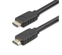 StarTech.com 30ft (10m) HDMI 2.0 Cable - 4K 60Hz Active HDMI Cable - CL2 Rated for In Wall Installation - Long Durable High Speed UHD HDMI Cable - HDR, 18Gbps - Male to Male Cord - Black