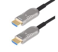StarTech.com 30ft (9.1m) HDMI 2.1 Hybrid Active Optical Cable (AOC) CMP Plenum Rated 8K Ultra High Speed HDMI 2.1/2.0 Fiber Optic Cable 48Gbps 8K 60Hz/4K 120Hz HDR10+/FRL/TMDS/eARC
